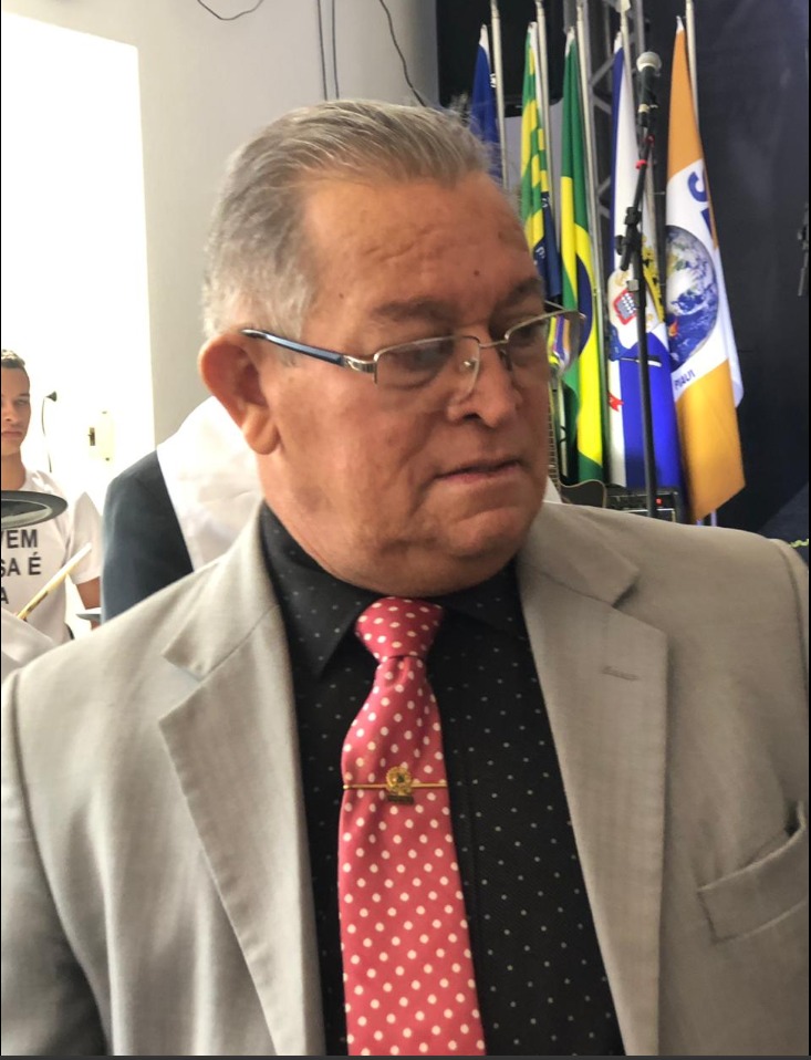 Foto do Pastor José de Ribamar e Silva Filho, fundador da ABEMV
